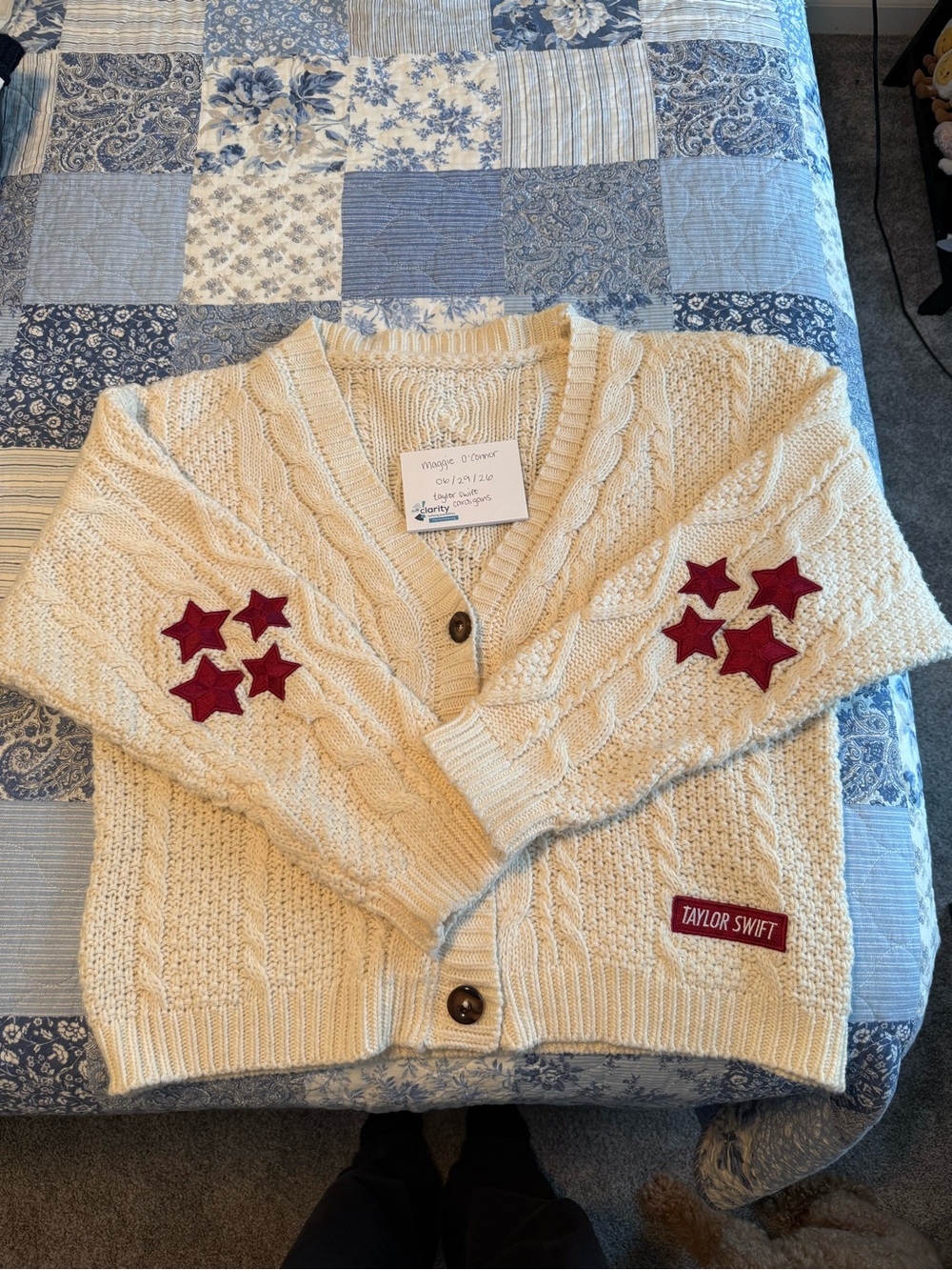 Taylor Swift Red TV Original Cardigan XS/SM